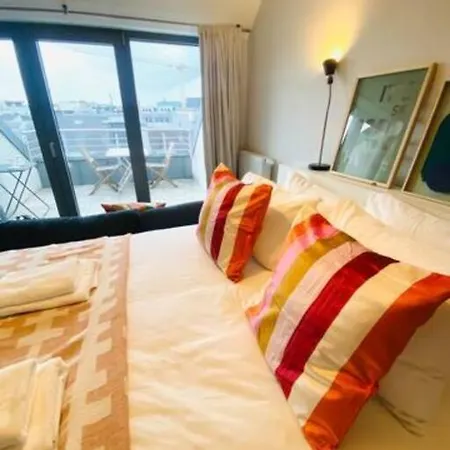 Duplex In City Center W Two Private Terraces Luxembourg